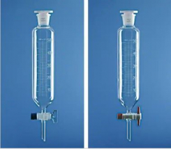 Dalāmās  piltuves, cilindriskā forma 
