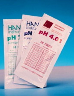 pH buferšķīdumi, 20 ml paciņā
