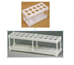 Statīvi mēģenēm,PE