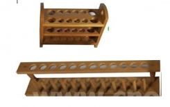 Statīvi mēģenēm koka