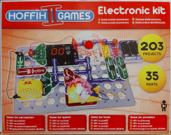 Elektronikas konstruktors, 35 elementi                                                                        