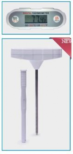 Termometrs portatīvs,ūdensnecaurlaidīgs -50...+300 C/0,5C