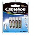 Camelion AAA B4 DIGI alkaline baterijas