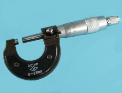 Mikrometru mērītājs, 0-25mm, ±0.01 mm